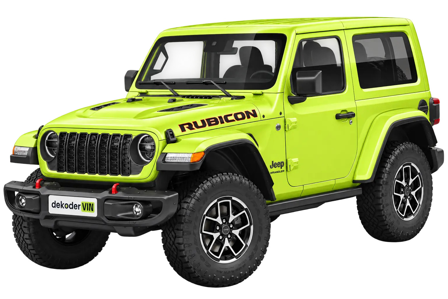 Dekoder VIN Jeep — sprawdź specyfikację i wyposażenie po numerze VIN