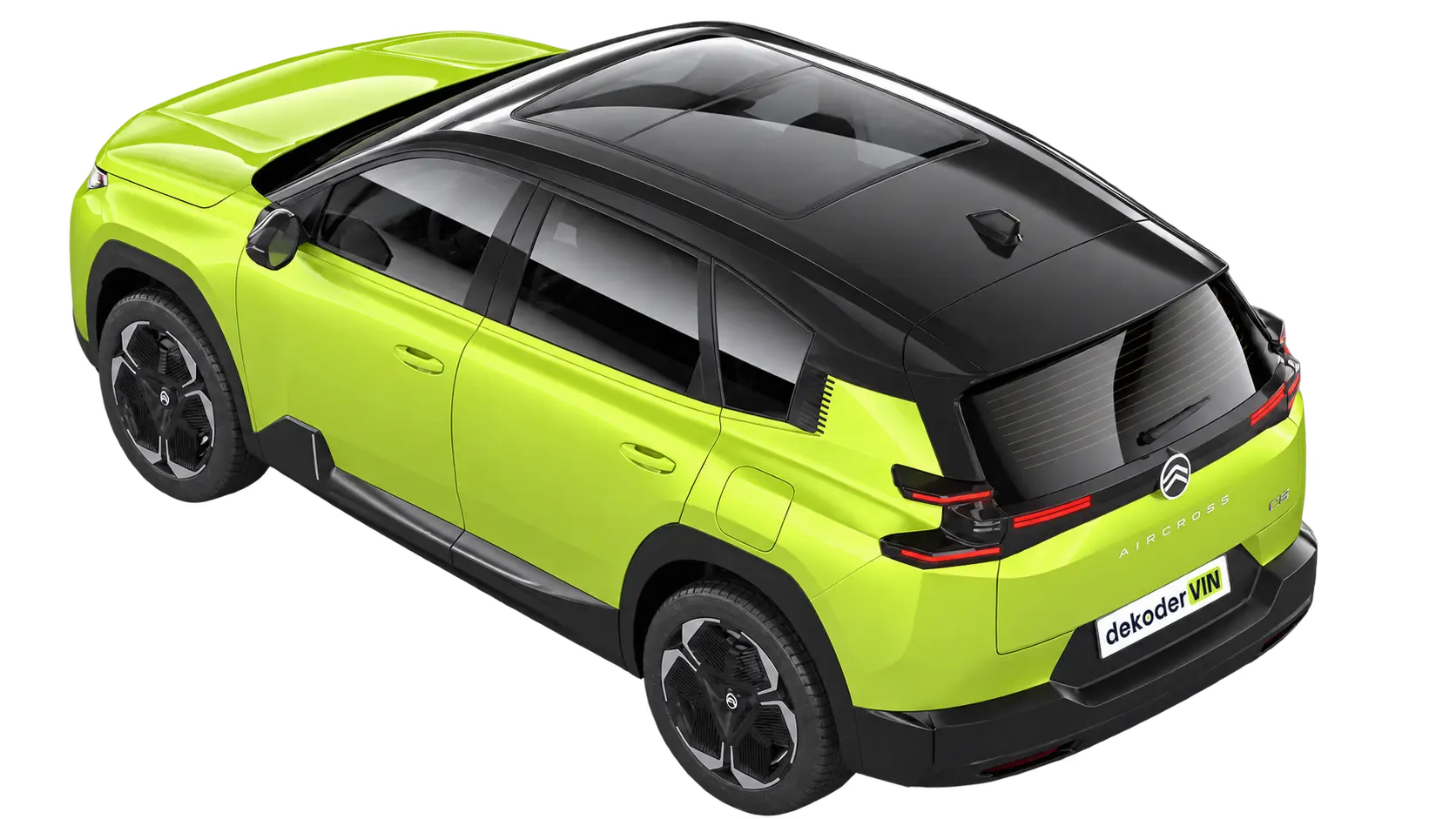 Citroen — lokalizacja numeru VIN